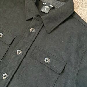 Nike Men's Black Shirt Jacket
